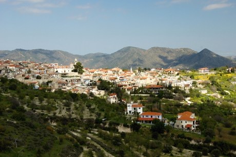 Lefkara - Kypr - panorama Lefkary